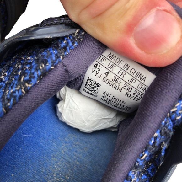 2017 Adidas UltraBoost 4.0 J Trace Blue Size 4.5 - Picture 16 of 16